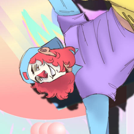 Fanart of Synth McWave from Scratchin' Melodii